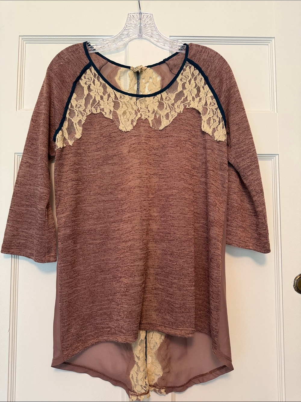 Gimmicks by BLE Tunic Top Blouse